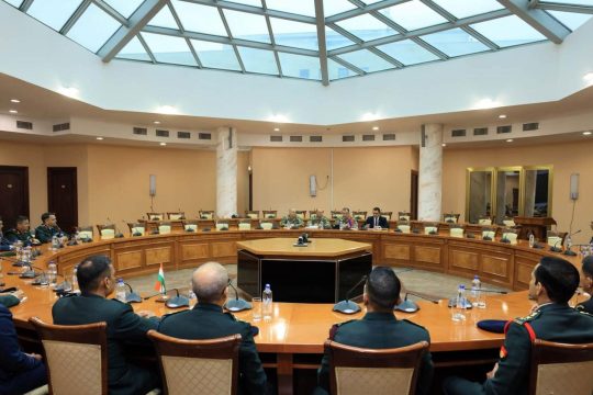 Էդվարդ Ասրյանն ընդունել է Հնդկաստանի պաշտպանական կառավարման քոլեջի պատվիրակությանը