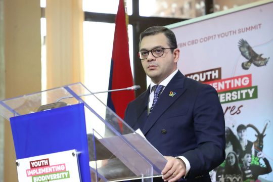 Աբիսողոմոնյանն ընդգծել է երիտասարդների դերը բնապահպանության գործում