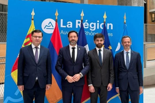 Armenia-Auvergne-Rhône-Alpes Economic Forum Dedicated to the Agri-Food Sector and Agrotourism Held in Lyon
