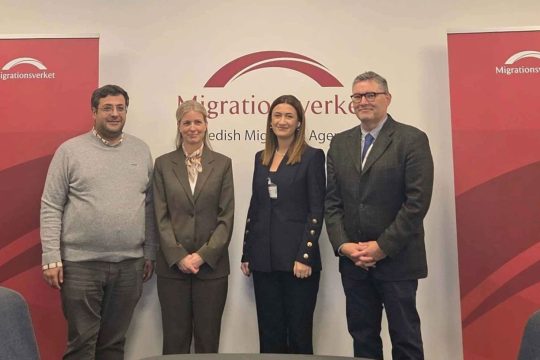 The delegation of the Migration and Citizenship Service in Sweden got acquainted with the experience of implementing digital services and IT systems