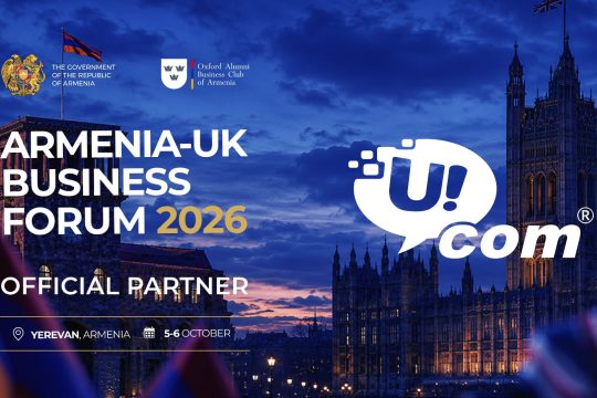 Ucom is the official partner of the Armenia-United Kingdom Business Forum