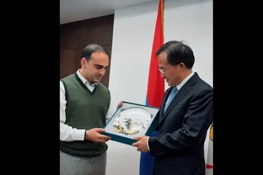 Քննարկվել են Երևանի և Պեկինի համագործակցության հնարավորությունները