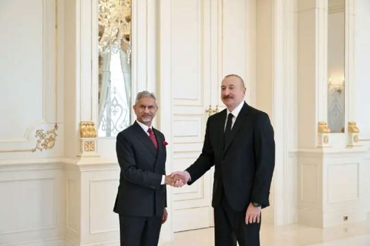 Ալիևն ընդունել է Հնդկաստանի ԱԳ նախարարին