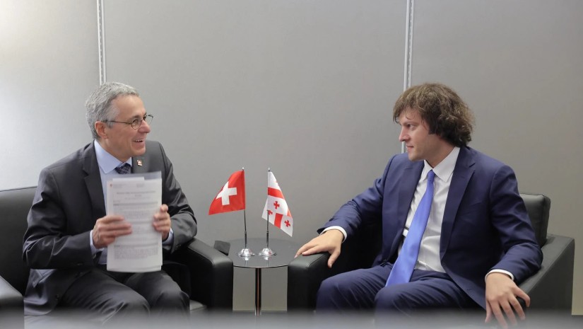 Irakli Kobakhidze met with OSCE Chairman-in-Office Ignacio Cassis
