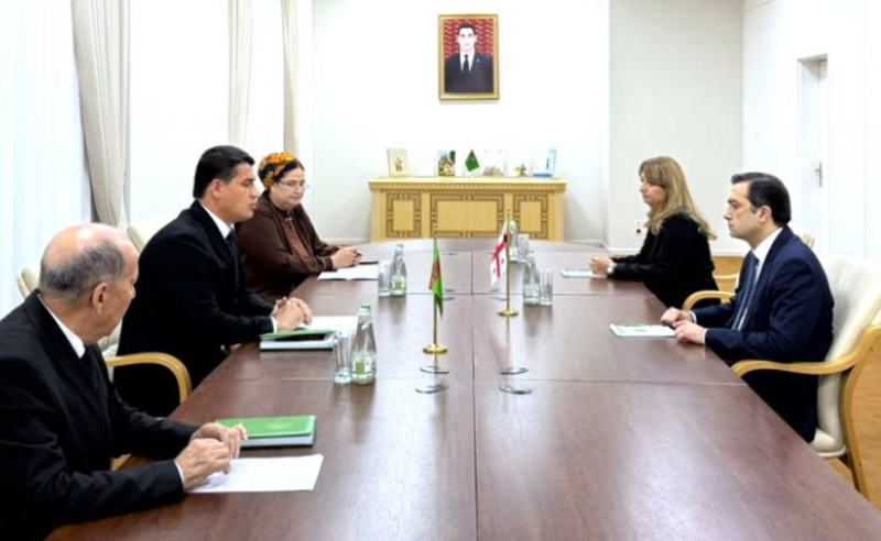 Levan Ioselian visited Turkmenistan