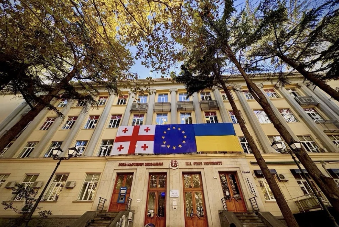Iliauni is the #1 university in Georgia. THE