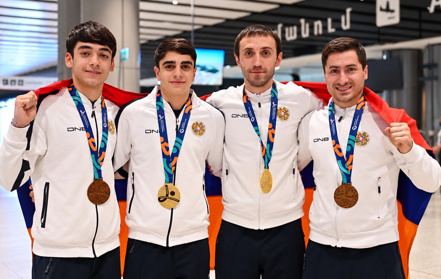 Performanță istorică pentru Armenia la Campionatele Mondiale de gimnastică: patru sportivi, patru medalii și locul patru în clasamentul mondial