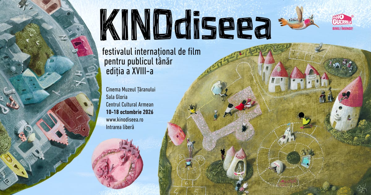 Invitation to the KINOdiseea International Film Festival for Young Audiences, October 10-11 and 17-18