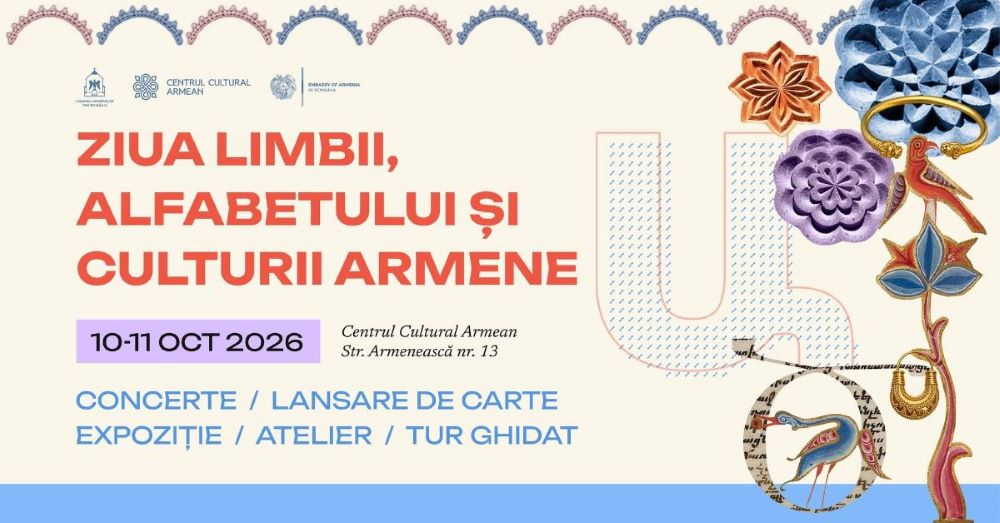 Invitation to the Day of the Armenian Language, Alphabet and Culture | October 10-11, 2026