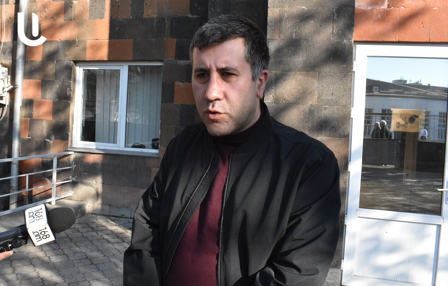 Vahram Saccani was taken to court to examine the issue of a deterrent: Melissa