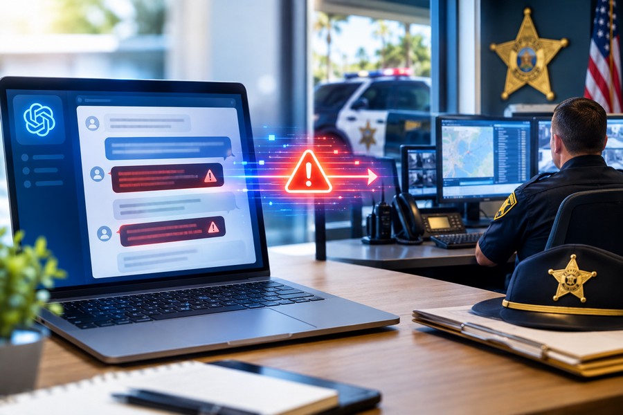 Instead of becoming a tool of crime, AI has become the main "witness"