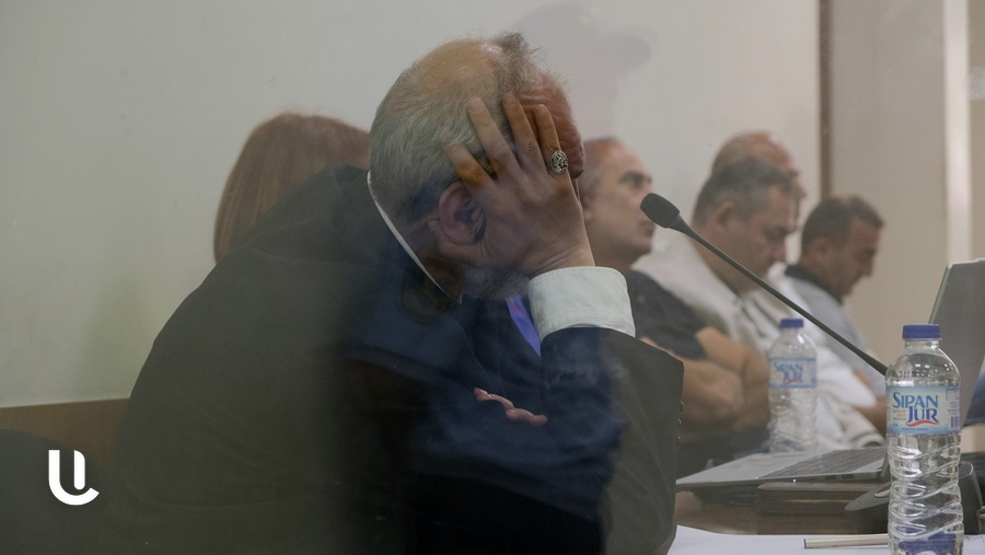 "If you tell the NSS to go, at least I won't pay utilities there." The court extended the house arrest of Archbishop Bagrat for two months