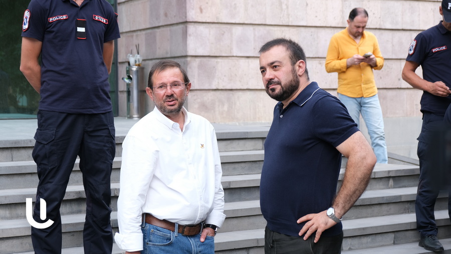 "A person steeped in espionage will not want an open trial. We demand an open trial." Manuk Sukiasyan