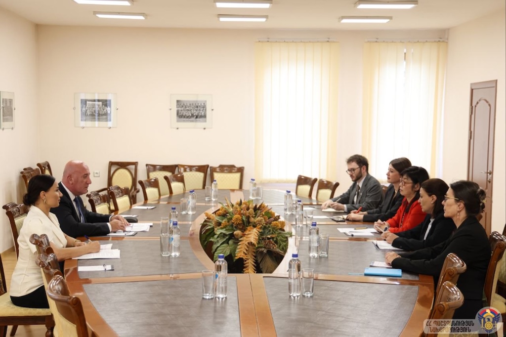 Arman Sargsyan received representatives of the UN Women organization at the RA Ministry of Defense