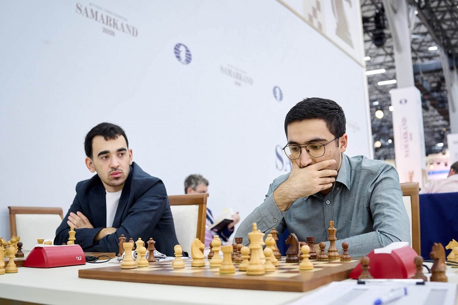 Armenian men's chess team wins fourth consecutive victory