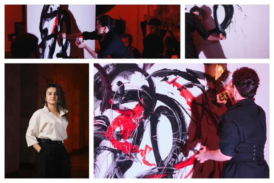 I am interested in the point where the arts begin to mix with each other. Zoya Sargsyan
