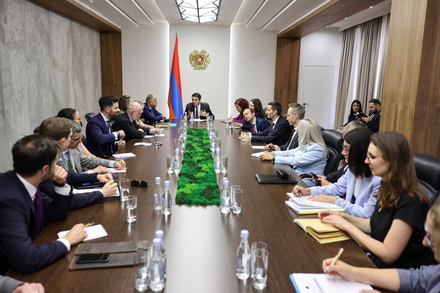 Ալեն Սիմոնյանի և ԵՄ խորհրդի աշխատանքային խմբի քննարկման առանցքում էին ՀՀ-ԵՄ հարաբերությունների օրակարգային հարցերը