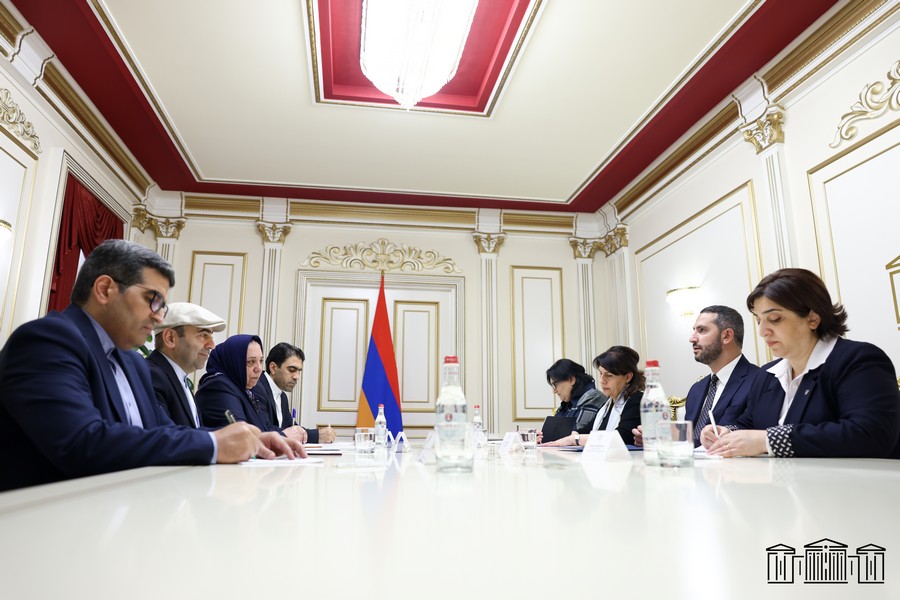 Ռուբեն Ռուբինյանը և դեսպան Շիրղոլամին քննարկել են Հայաստանի և Իրանի միջև երկկողմ հարաբերությունների զարգացմանն առնչվող հարցեր