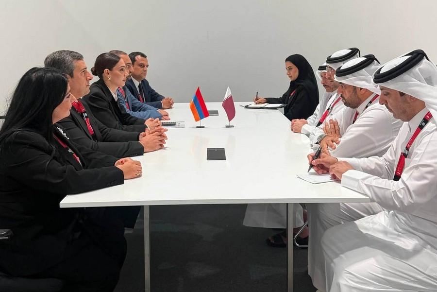 Srbuhi Galyan and Qatari Minister of Justice discussed issues related to the development of bilateral contractual relations