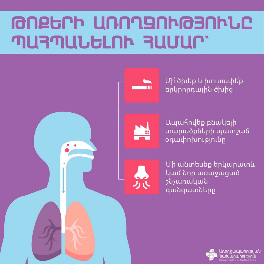 Առողջ թոքերը՝ կյանքի որակի կարևոր հիմք