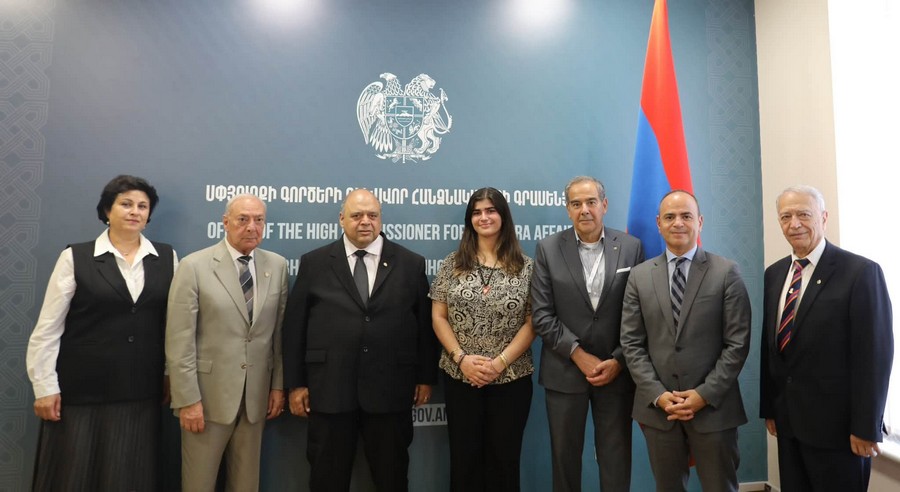 Սինանյանը և Վարդանանց Ասպետների պատվիրակության ներկայացուցիչները քննարկել են Հայաստան–Սփյուռք համագործակցության զարգացման հեռանկարները