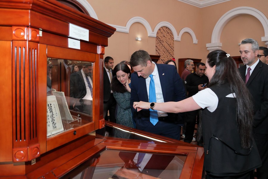 "I would spend a whole day in the Matenadaran." US Deputy Secretary of State visited the Matenadaran