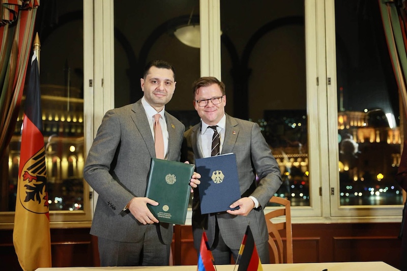 Հայ-գերմանական բնապահպանական համագործակցության վերաբերյալ հռչակագիր է ստորագրվել