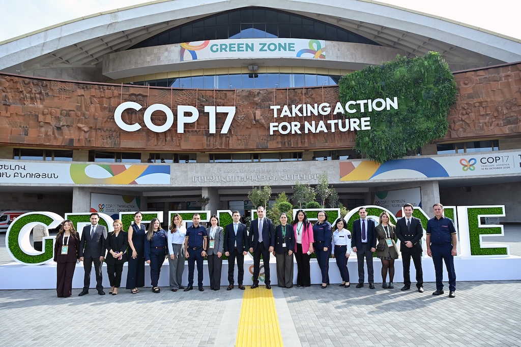 ՊԵԿ նախագահն այցելել է COP17-ի Պետական եկամուտների կոմիտեի տաղավար