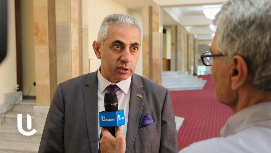 "I don't know, maybe they'll take my house away from me and give it to Nikol. Maybe that's what he wants." Edgar Ghazaryan