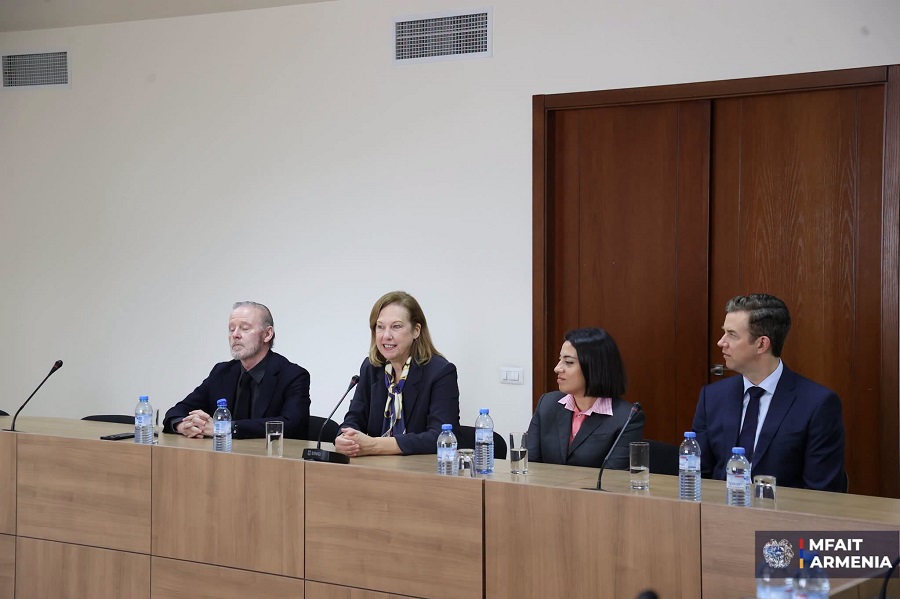 Քրիստինա Քվինի գլխավորած պատվիրակությանը ներկայացվել են Հայաստան-ԱՄՆ համապարփակ ռազմավարական գործընկերության ընթացիկ զարգացումները