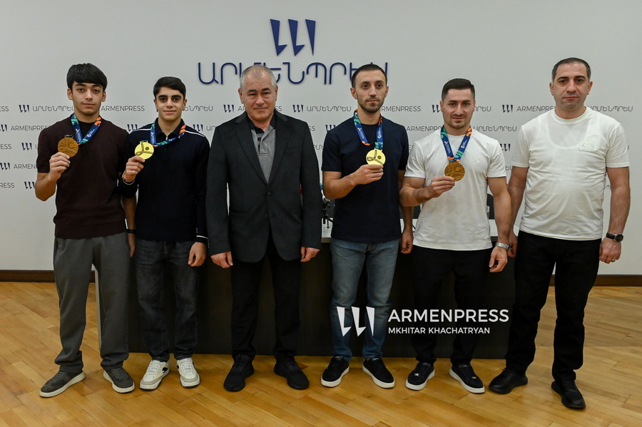 «Սա թիմային աշխատանքի արդյունք է», մարզիչ Հայկ Նազարյանը՝ աշխարհի առաջնության 2-ական ոսկե եւ բրոնզե մեդալների մասին