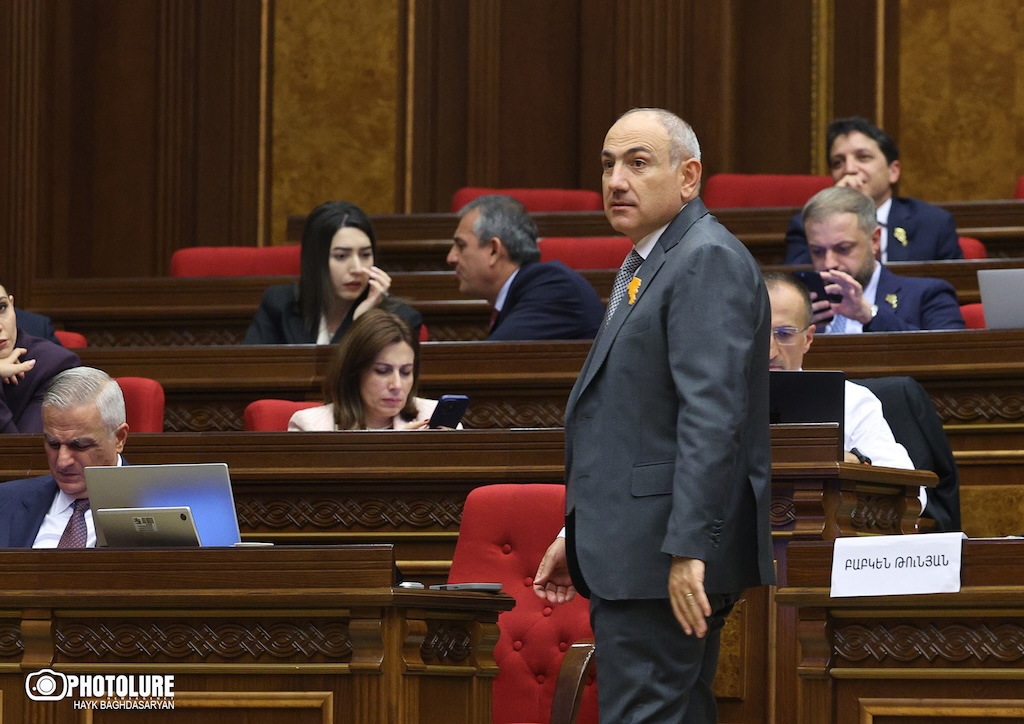 "Because of your questions, our soldier will be turned into Bin Laden in Azerbaijan. I will bring him out of your noses." Pashinyan threatened the opposition