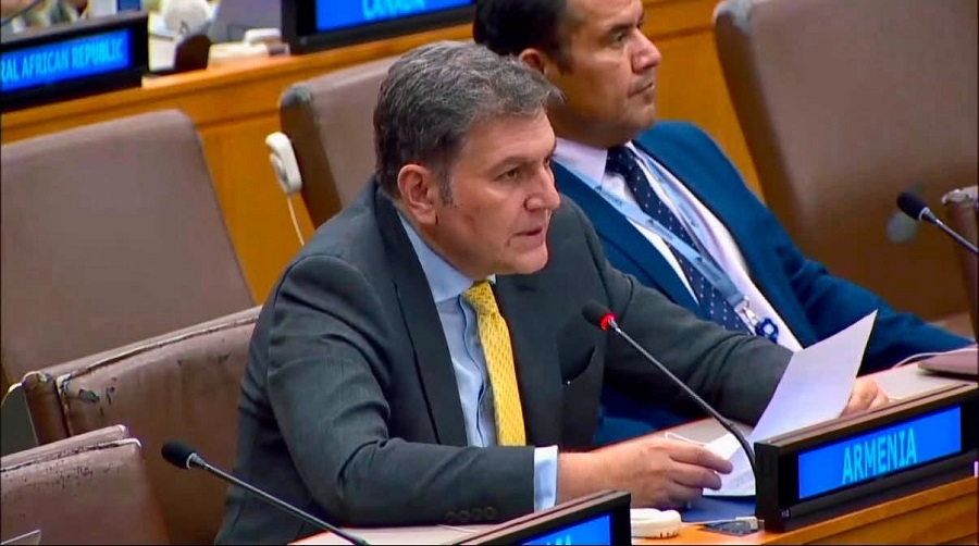 While peacebuilding efforts continue, a number of urgent humanitarian issues still need to be addressed. Permanent Representative of the Republic of Armenia to the UN