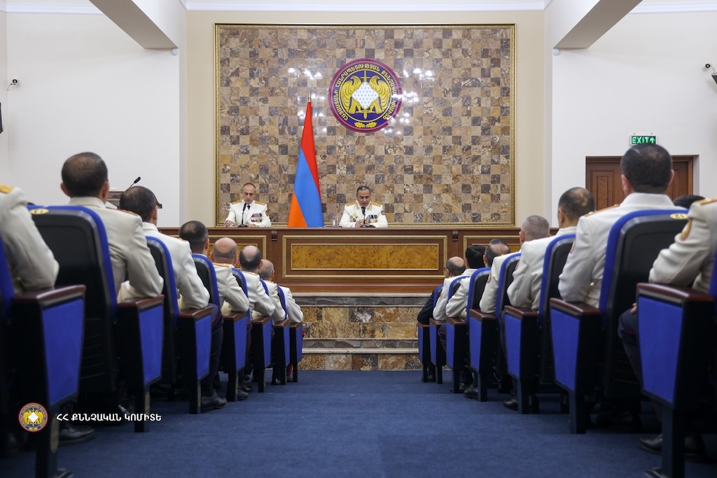 Քննչական կոմիտեի նախագահը ներկայացրել է նորանշանակ տեղակալին