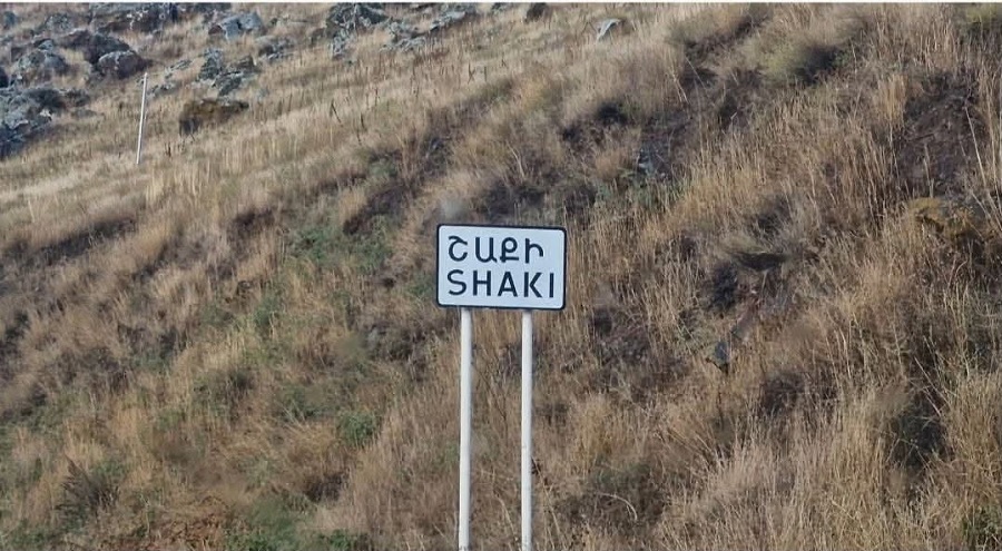 Shaki was quite far from the Armenian border in 2020, and now the "border" has moved closer to Shaki, making it border-boundary. Mesrop Arakelyan