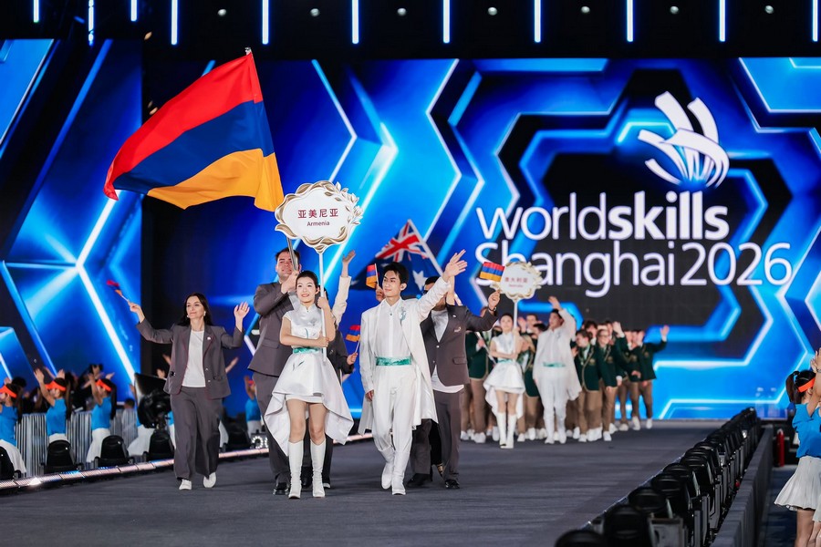 Armenia wins first Medal of Excellence at WorldSkills Shanghai 2026 international competition