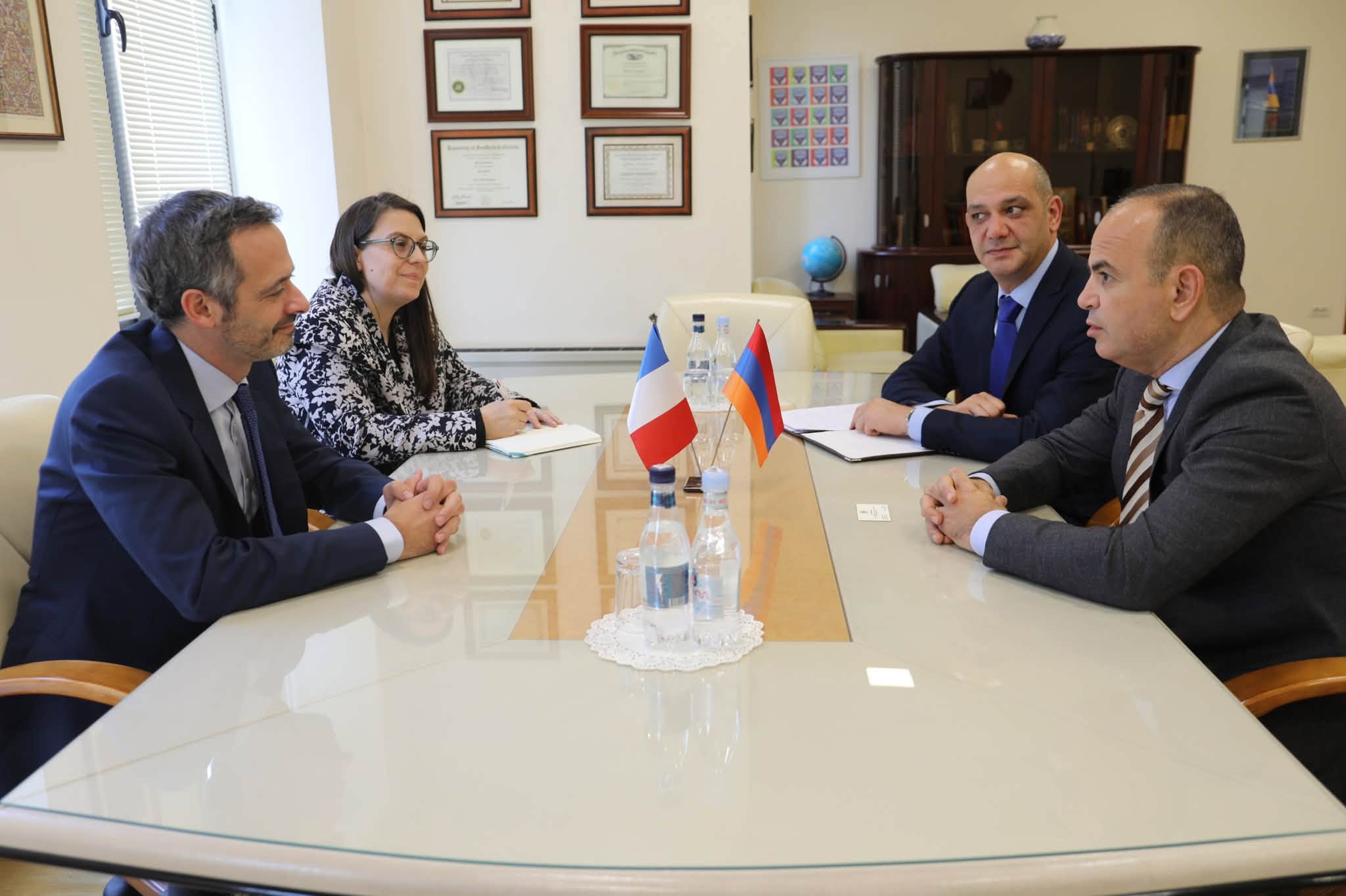 Ընդգծվել է Հայաստանի և Ֆրանսիայի միջև առանձնահատուկ հարաբերությունների և տարբեր ոլորտներում համագործակցության հետագա զարգացման կարևորությունը