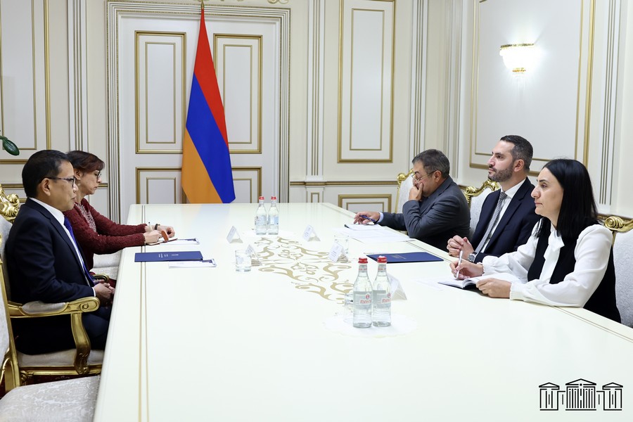 Ռուբեն Ռուբինյանը և դեսպան Չանգսանը անդրադարձել են Հայաստան-Հնդկաստան հարաբերությունների հետագա զարգացմանը
