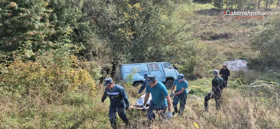 Լոռու մարզում ավտոմեքենան գլորվելով հայտնվել է ձորում․ կա զոհ․ Shamshyan.com