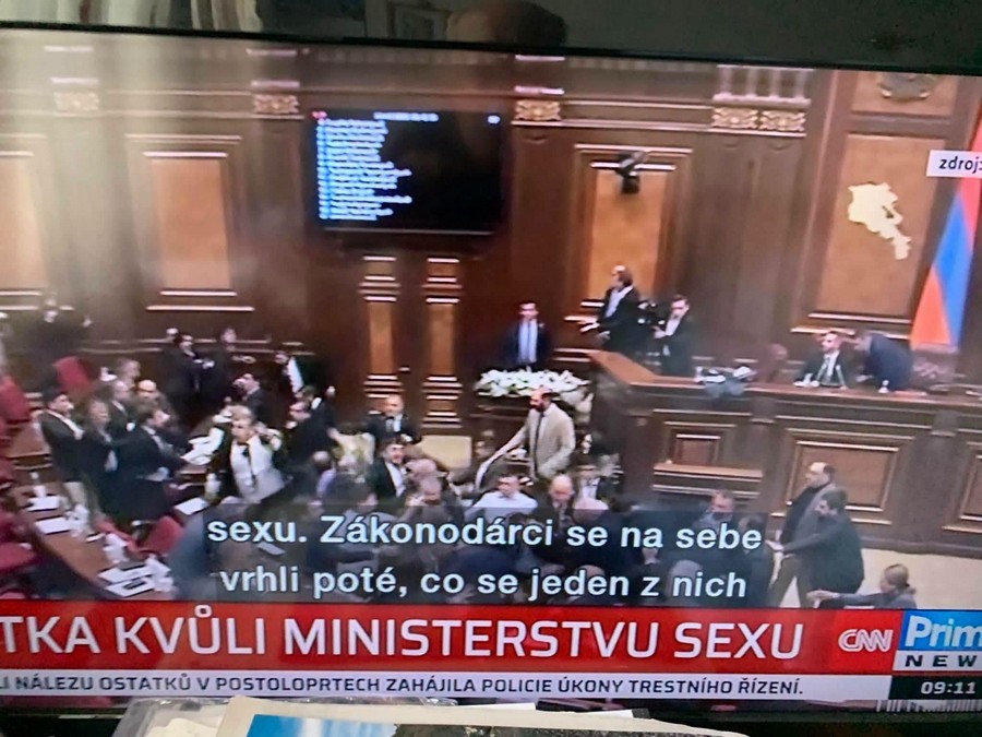 Հայաստանի խորհրդարանում ծեծկռտուքը՝ միջազգային մամուլի ուշադրության կենտրոնում. Նիդերլանդական օրագիր