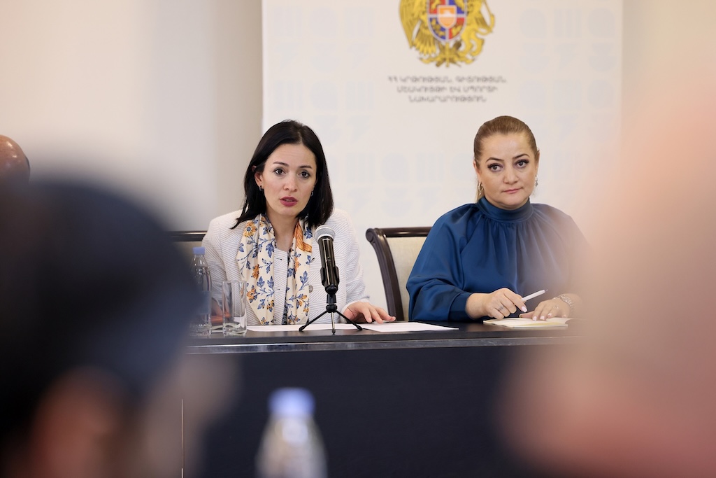 Ժաննա Անդրեասյանը գիտական ինստիտուտների ղեկավարների հետ քննարկել է ոլորտի առաջնահերթություններն ու առաջիկա անելիքները