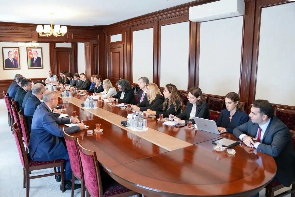 A delegation from the European Commission is discussing the prospects of the "Zangezur corridor" with Azerbaijan in Nakhichevan.