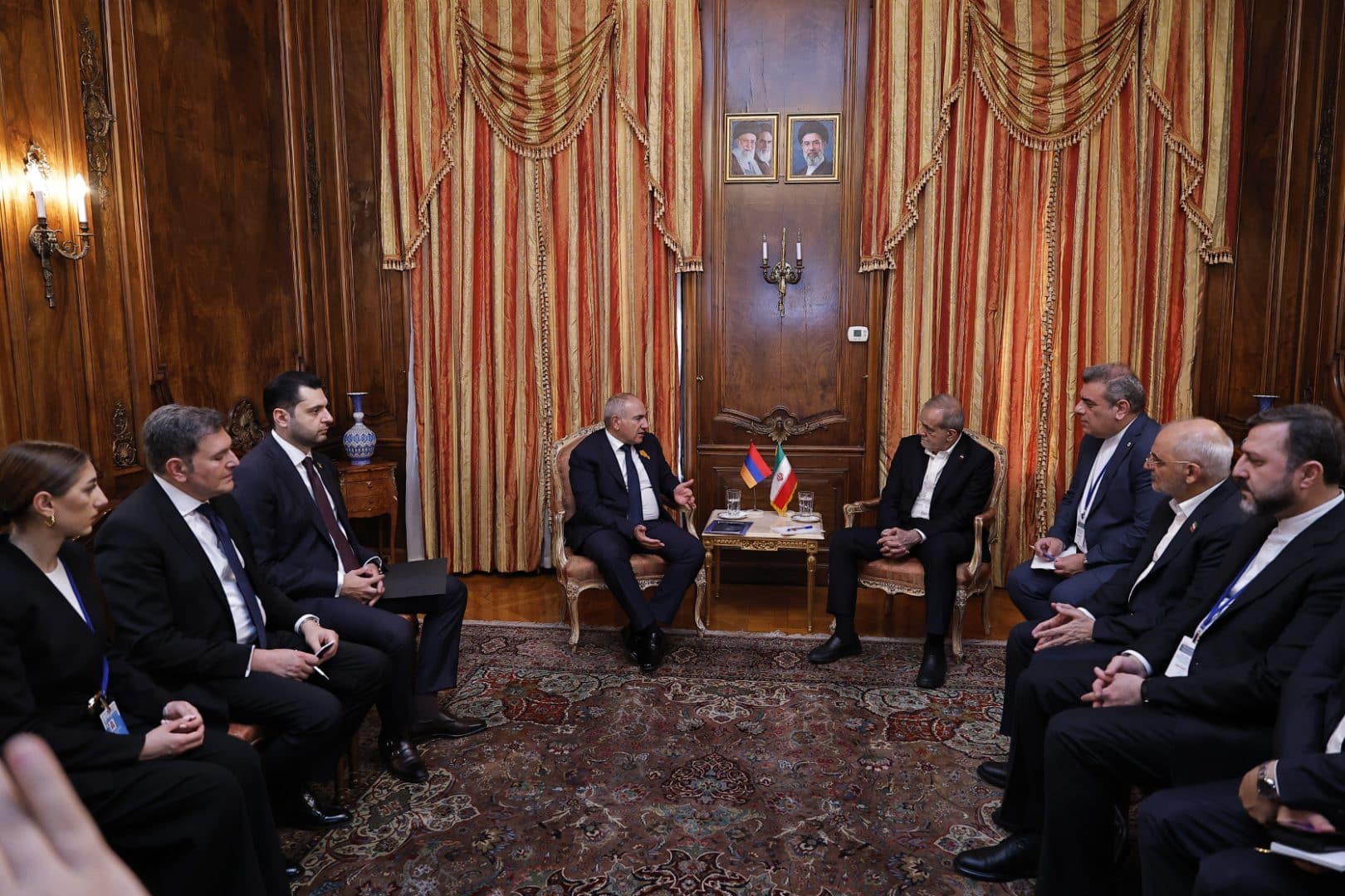 Rencontre entre le Premier ministre arménien Pachinian et la président iranien Pezechkian à l’ONU : économie et paix à l’ordre du jour