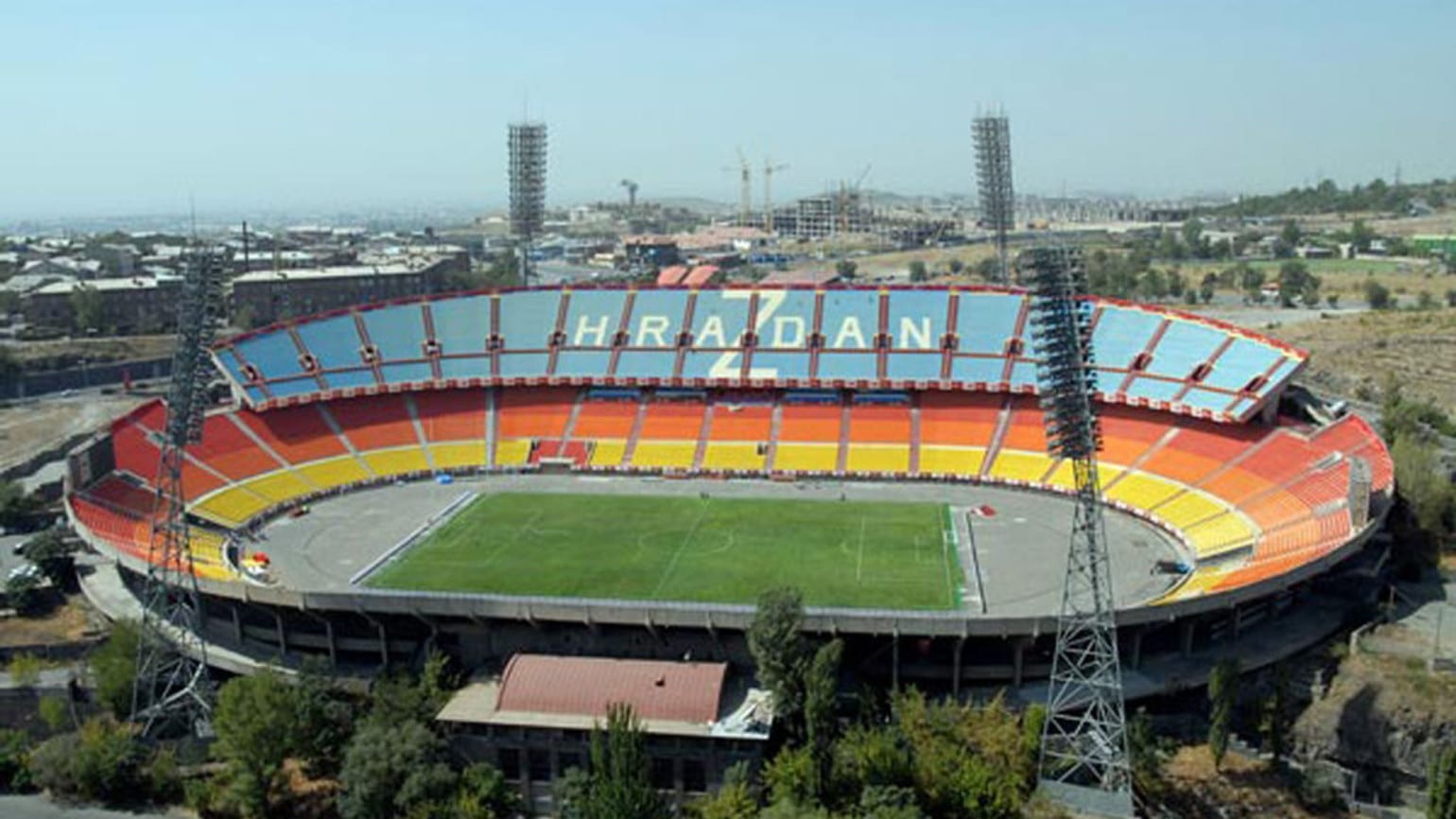600 million drams for bringing the infrastructure of Yerevan's "Hrazdan" stadium up to international standards