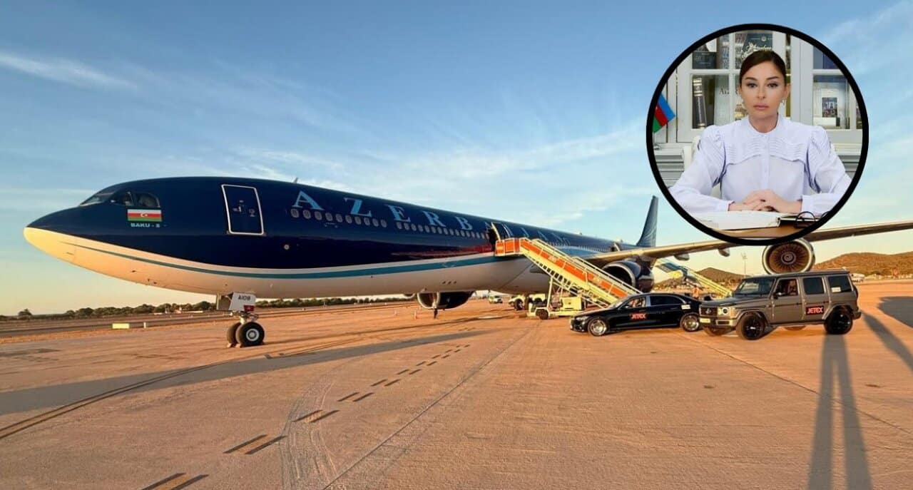 L’épouse d’Aliyev se serait rendue à Ibiza à bord d’un jet d’État pour un voyage privé avec sa fille