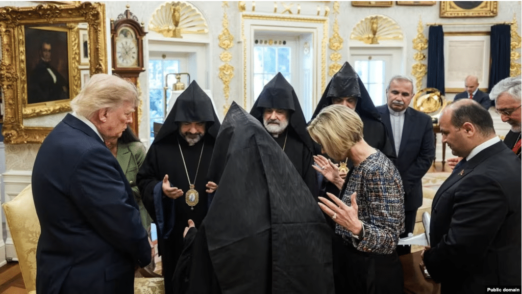 Armenian bishops meet with Trump at the White House
