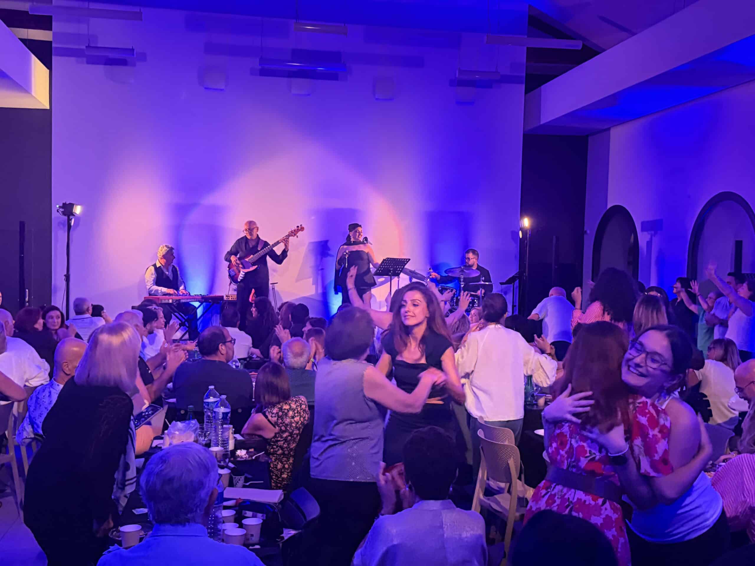 Sona UMROYAN et le SARIBEKYAN TRIO du mythique MALKHAS JAZZ CLUB de Erevan ont mis le feu à Beaumont