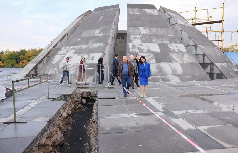 La deuxième phase de la rénovation du Mémorial de Tsitsernakaberd à Erevan sera achevée d’ici la fin de l’année