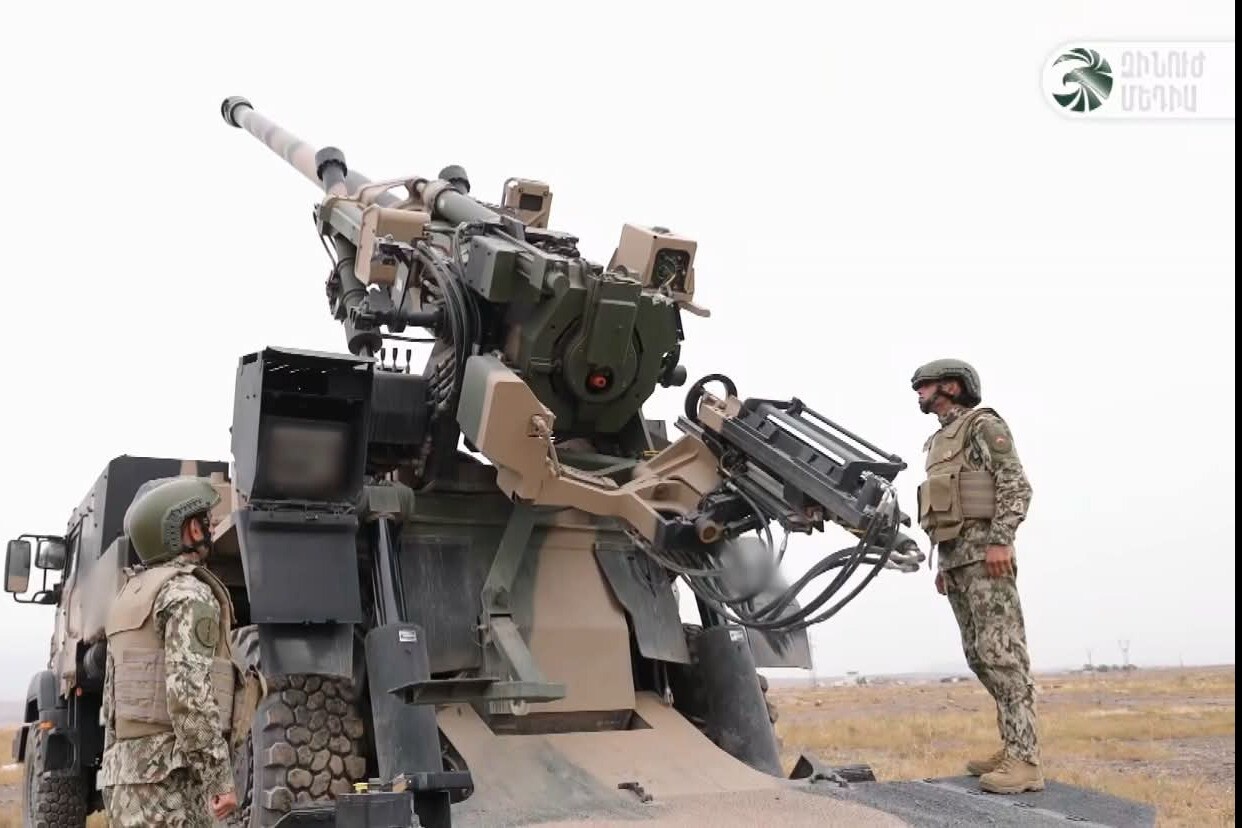 Les forces armées d’Arménie ont mené des exercices avec le système d’artillerie ultramoderne « Aramazd »