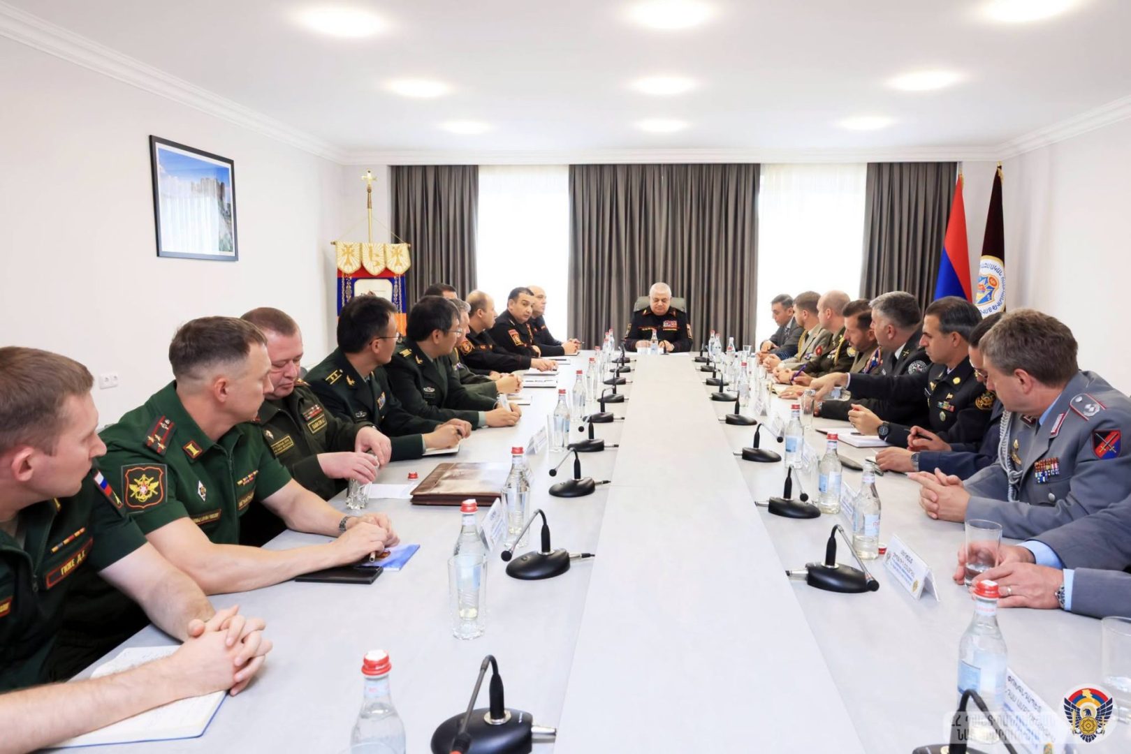 Des attachés militaires étrangers accrédités en Arménie ont visité la Police militaire du ministère arménien de la Défense